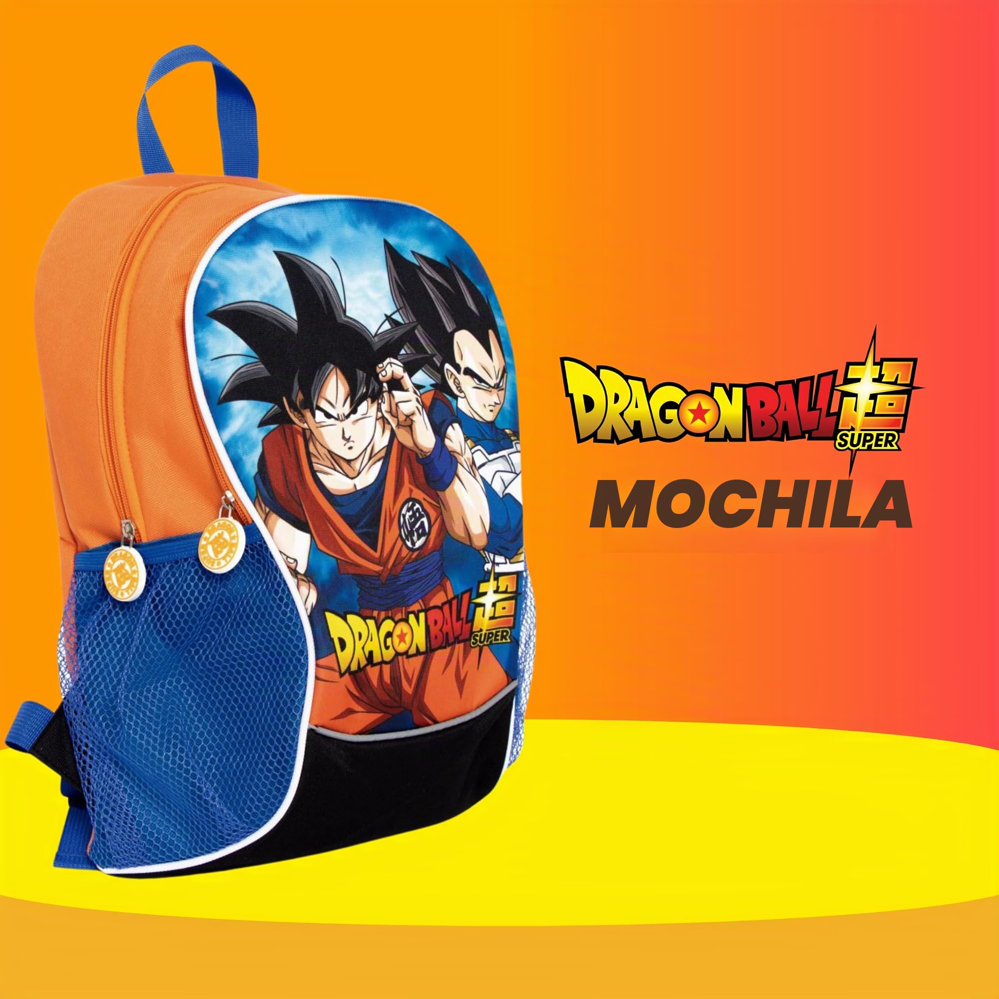 Dragon Ball Z Mochila, Bolso Escolar, Mochila Infantil, Mochila de Viaje, Regalo para Niños y Adolescentes