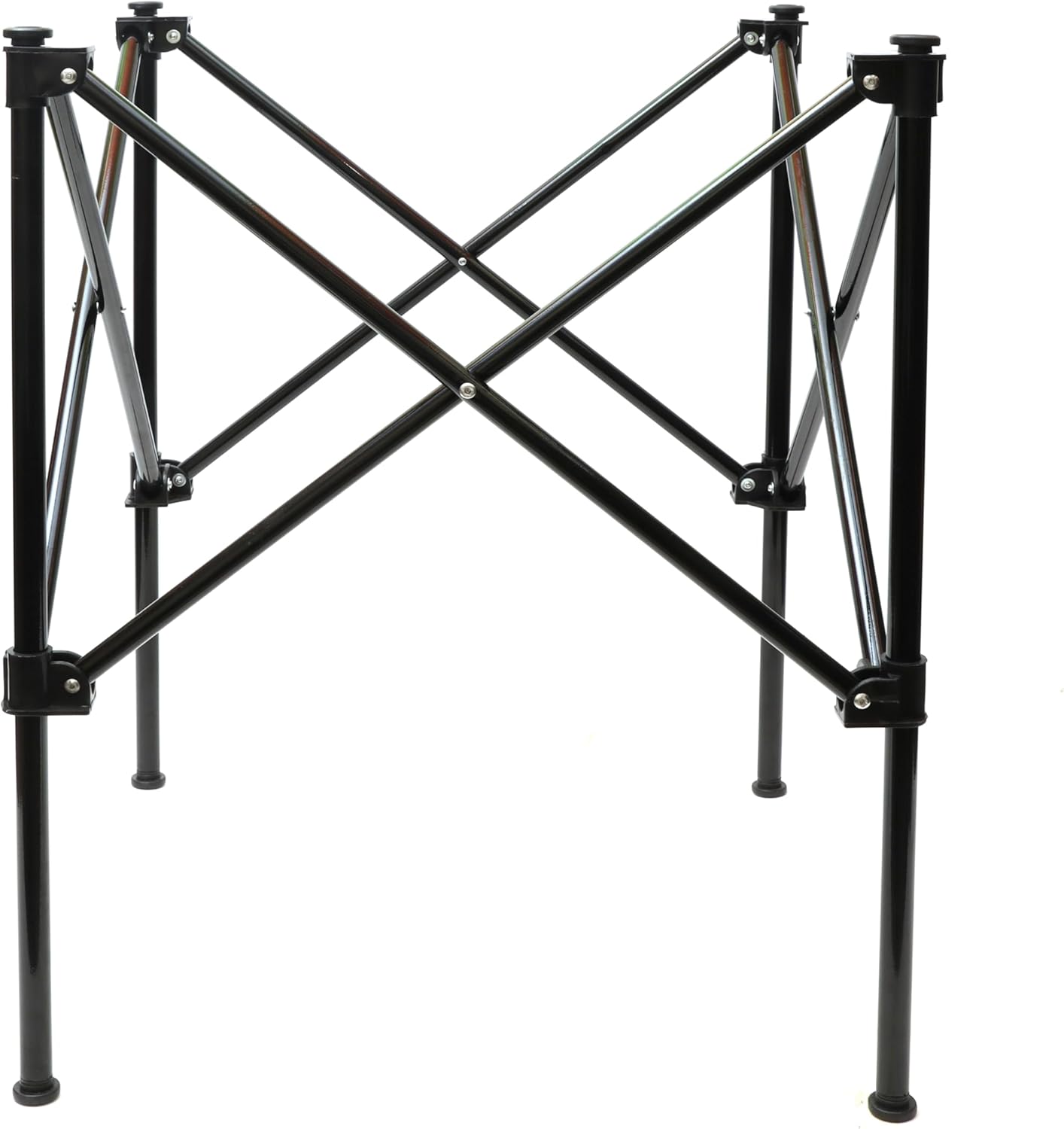 KD Willmax ExtendX Carrom Board Stand MultiColor – Foldable, Height Adjustable, Professional Quality (Black)