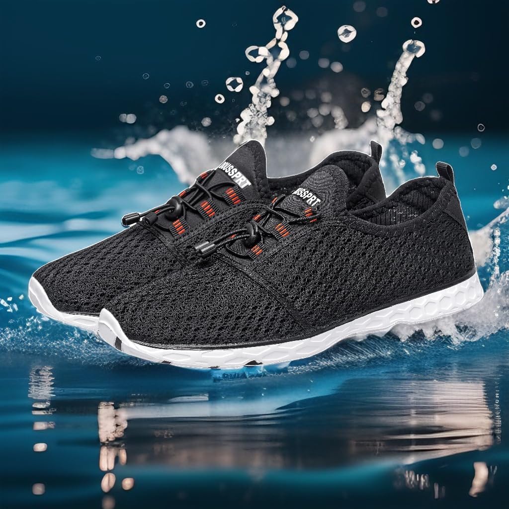DOUSSPRT Men's Water Shoes Quick Drying Sports Aqua Shoes - Image 2