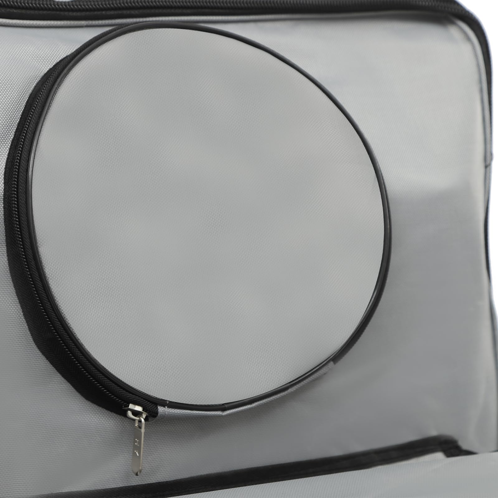 Einkaufswagen Treppensteiger Trolley Einkaufstrolley Klappbar Treppenwagen mit Oxford-Stoff Sitz, Rollender Stuhl Kunstwagen mit Lagerung Staffelei-Wagen (Silber)