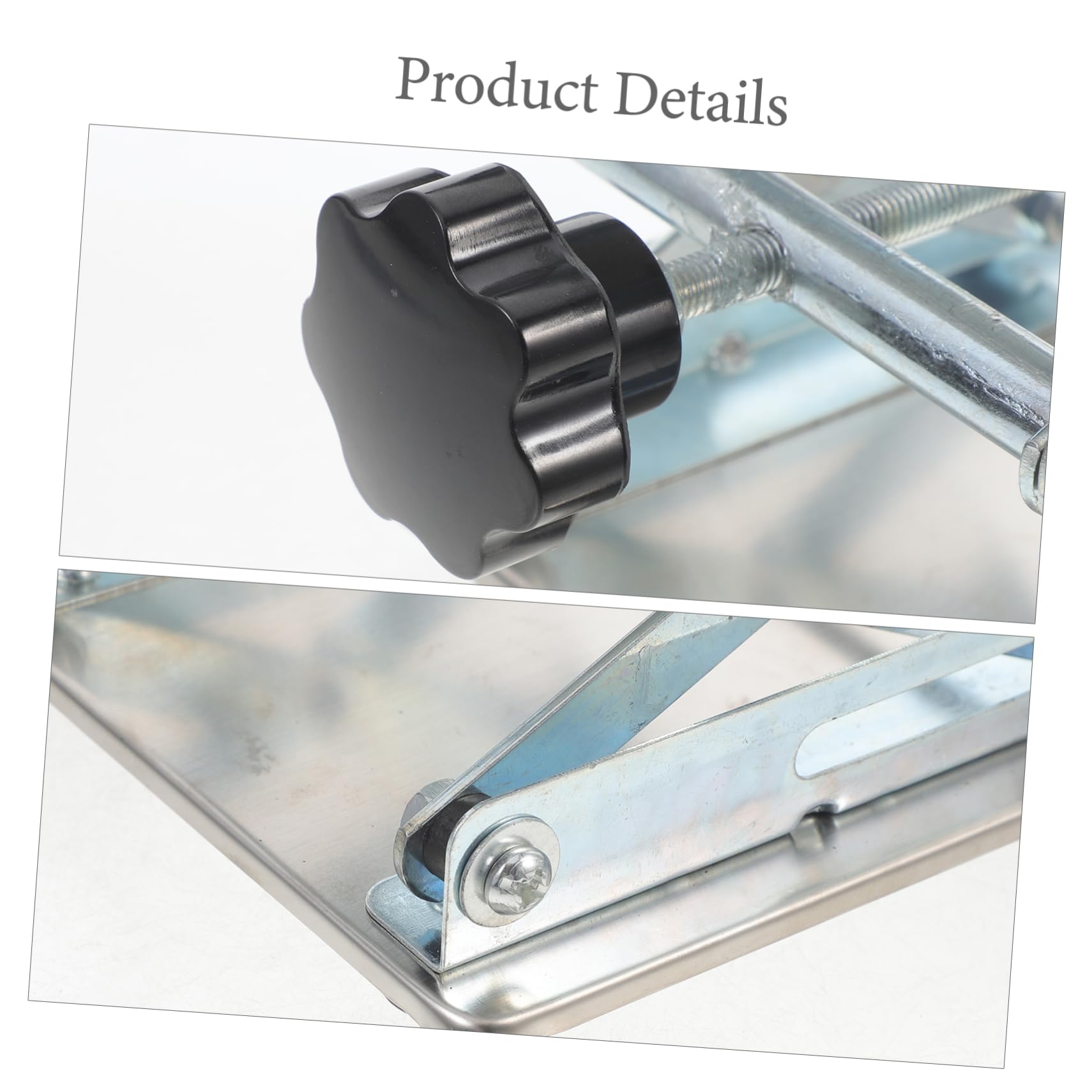 Zerodeko laboratorio stand di supporto jack del laboratorio scientifico per sollevare regolabile piattaforma di sollevamento sollevatore a forbice Acciaio inossidabile Silver