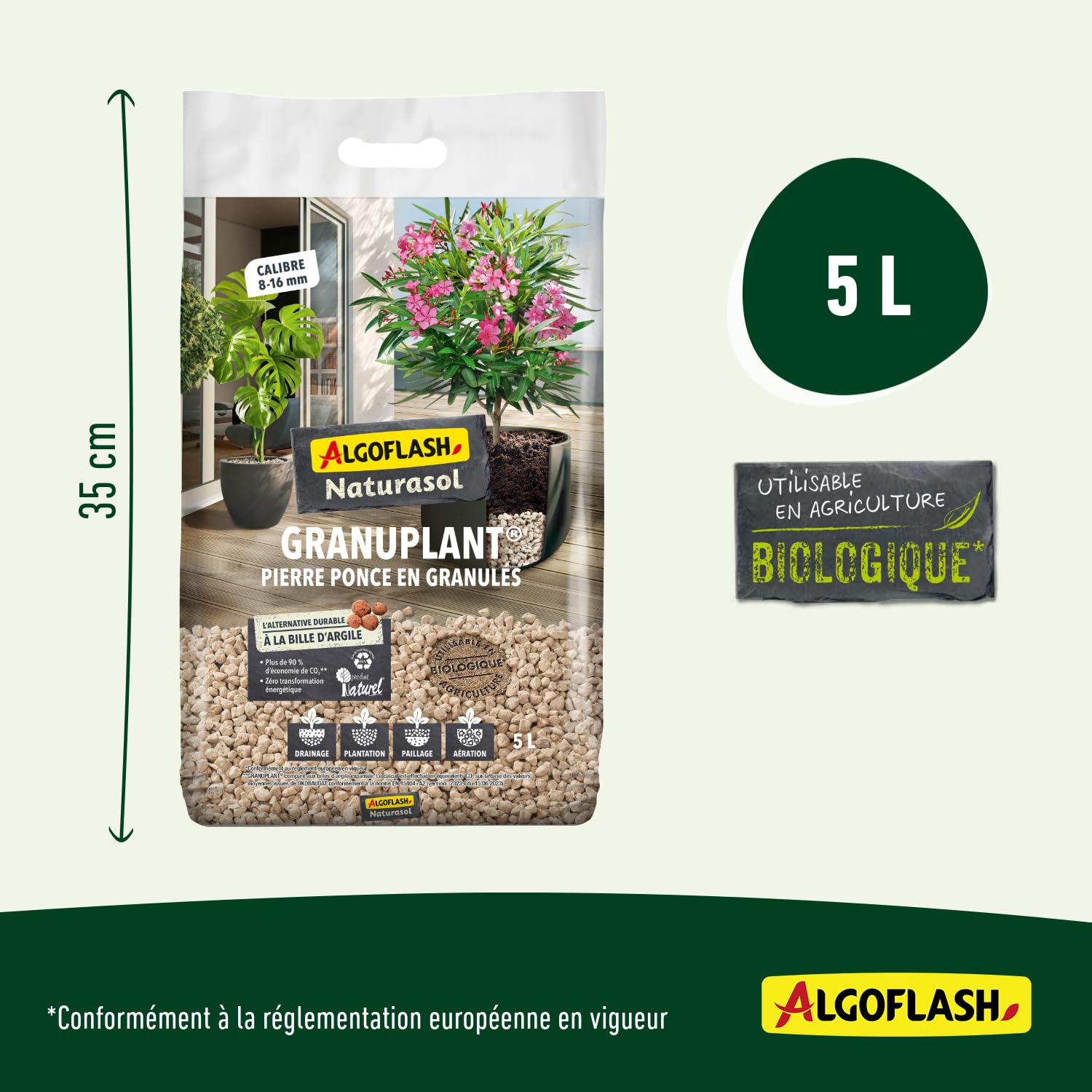 Compo Granuplant BIO - Granulés De Plantation INDOOR - Belgique