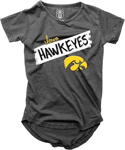 Miniatura 17 de Wes and Willy NCAA - Camiseta Burnout para niñas S/S