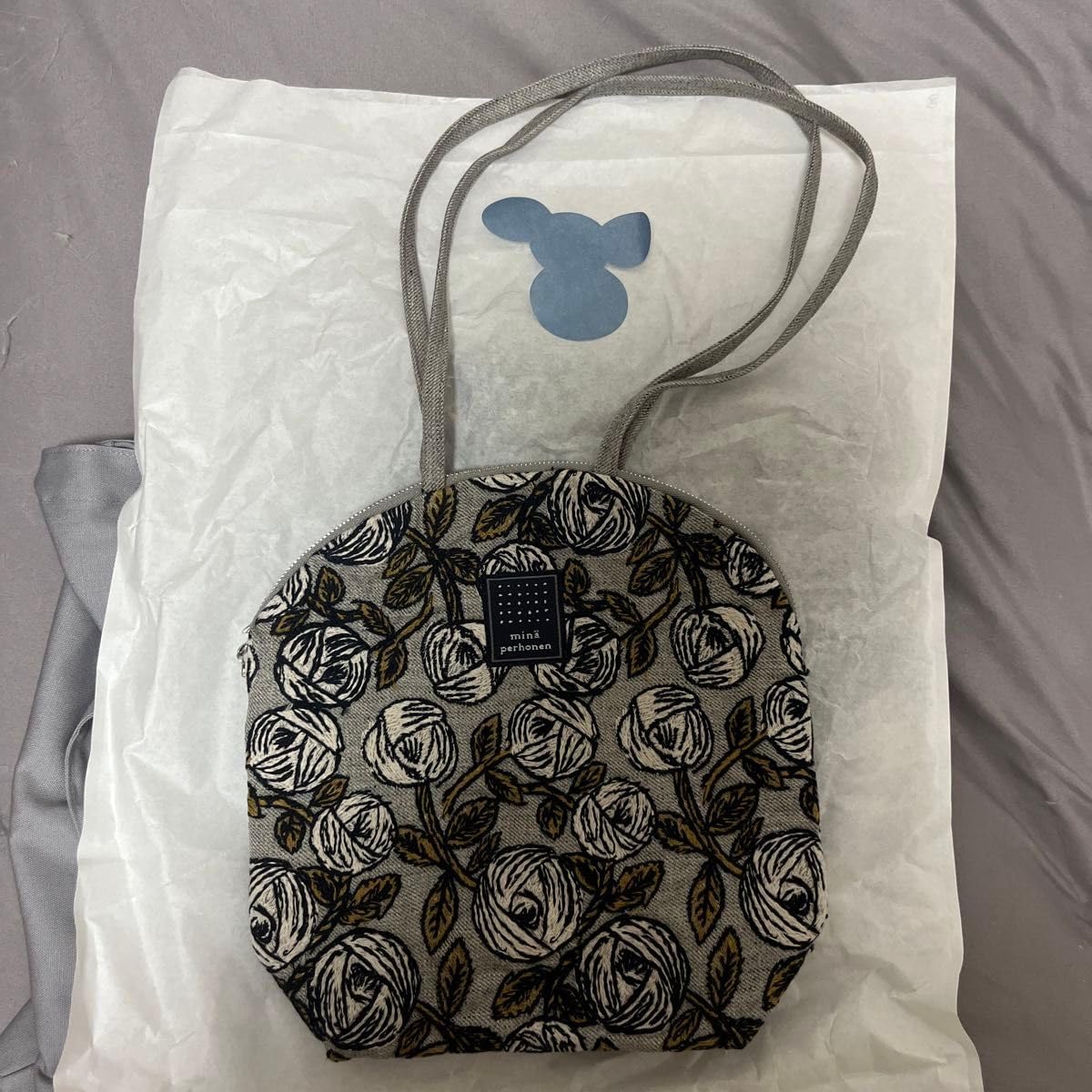 入荷極小！新作】ミナペルホネン rosy muffin bag マフィンバッグ