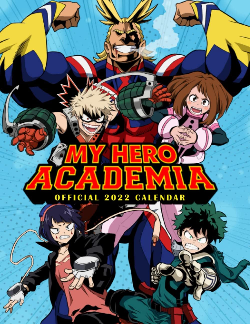 My Hero Academia 2022 Calendar: Anime-Manga OFFICIAL calendar 2022 -My Hero Academia Weekly & Monthly Planner with Notes Section for Alls My Hero ... 17"x11" - Kalendar calendario calendrier.15