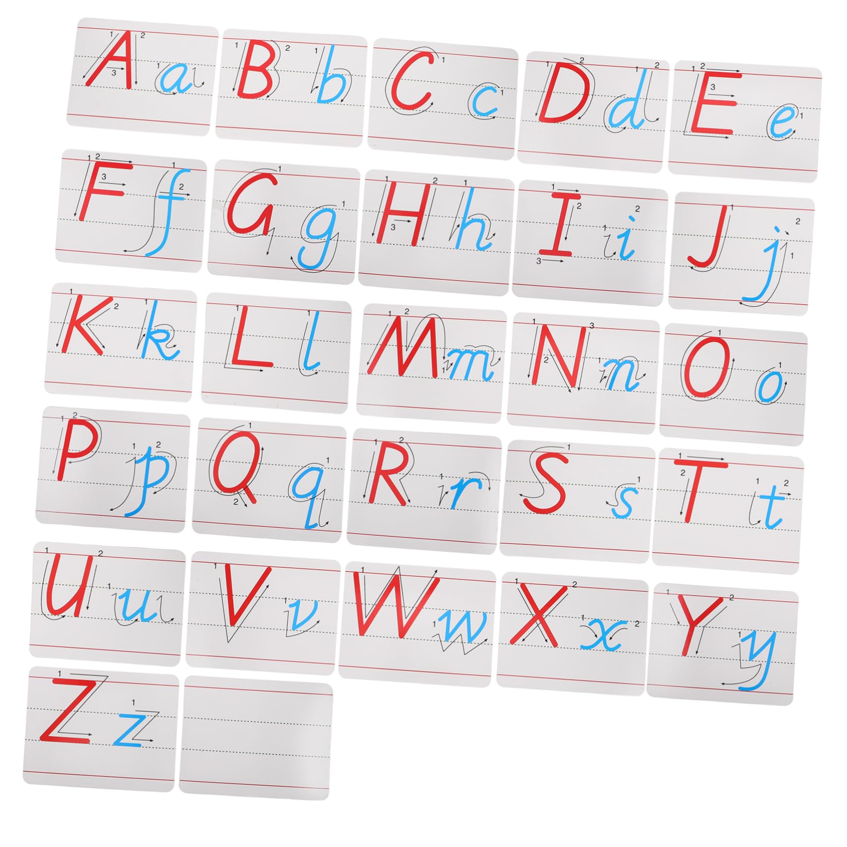 OSALADI Uppercase Lowercase Educational Alphabet Fridge Letters Kit Learning Tool for and