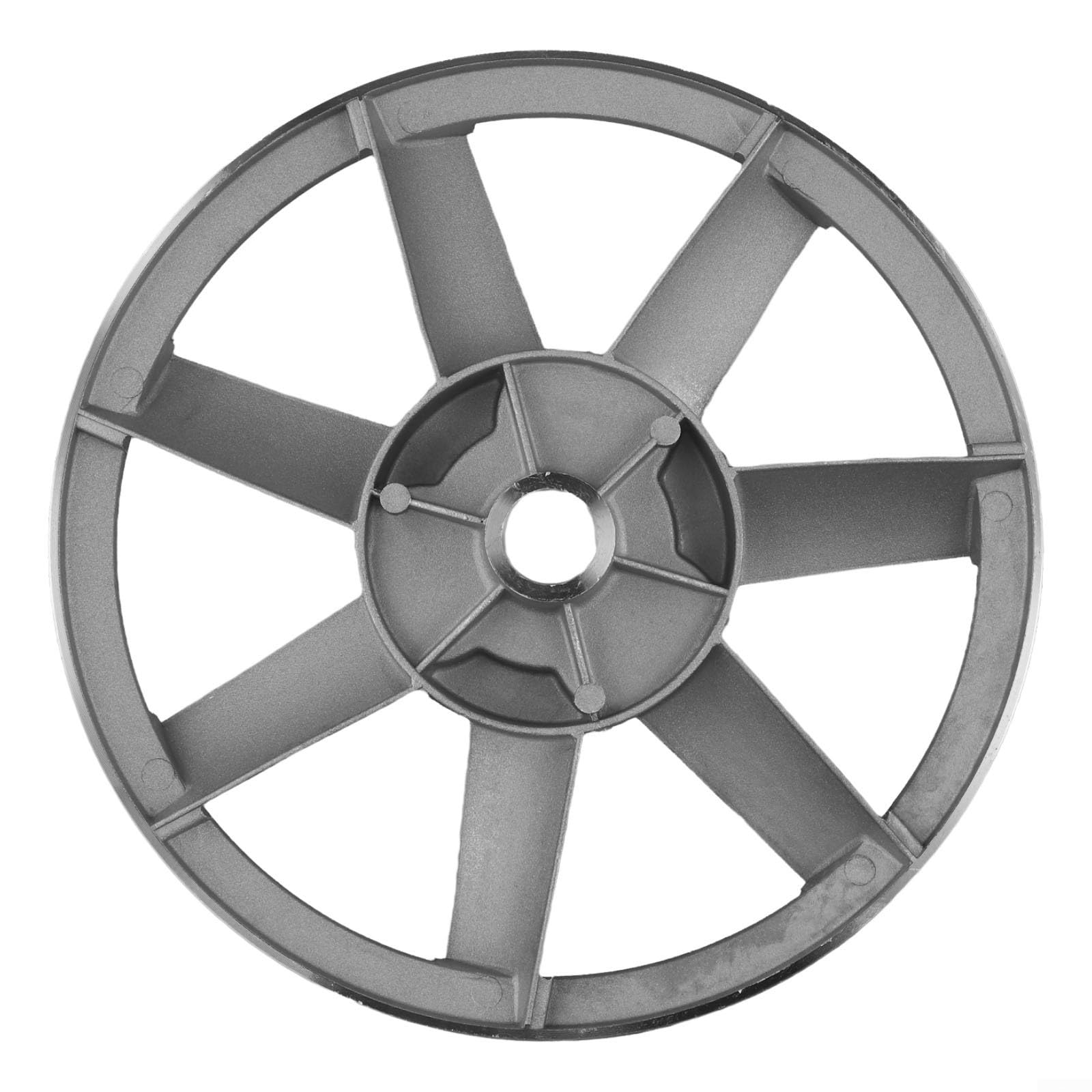 Puleggia per compressore d'aria con compatibilità con cinghia triangolare di tipo A, diametro 265 mm e 300 mm, volano in metallo per sistemi a cinghia trapezoidale, foro fisso a scanalatura singola