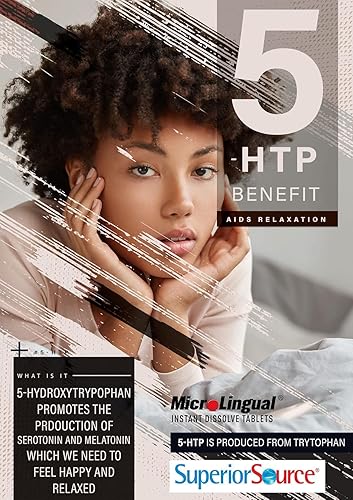 Miniatura 4 de Superior Fuente 5-HTP Suplementos nutricionales 75mg 60Count