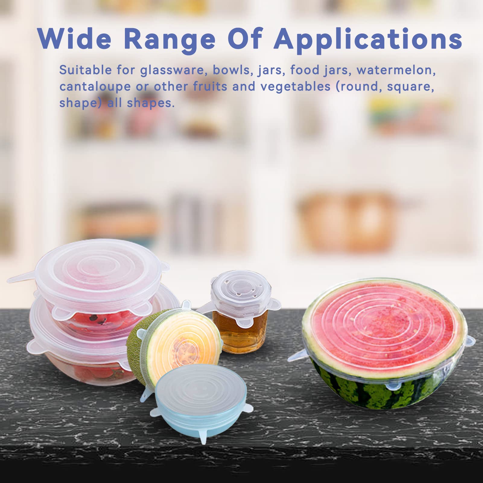 Couvercle en silicone pour bol et assiette Couvercle en silicone pour bol et assiette