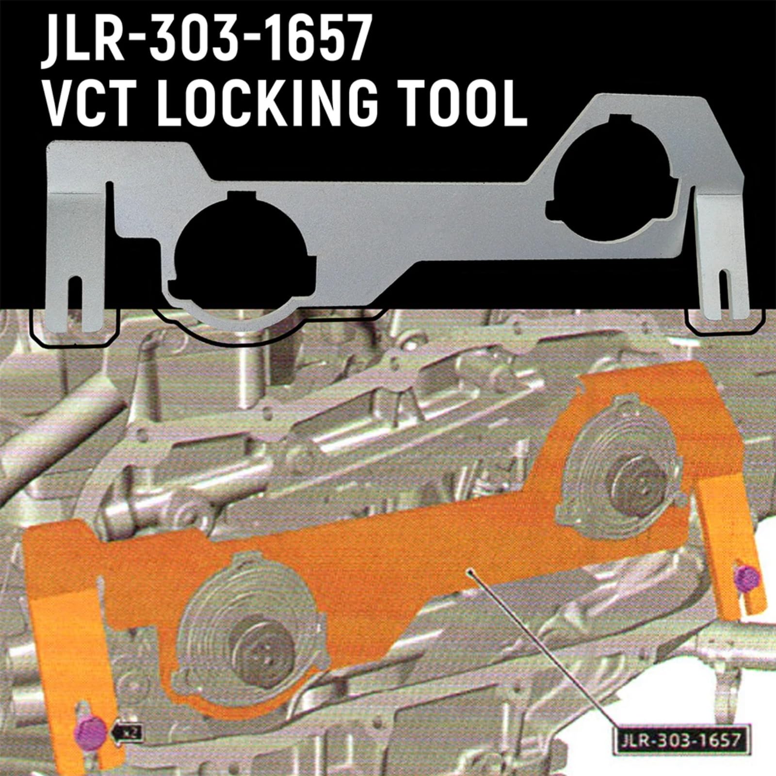 Kit de Calage Distribution Compatible Avec Discovery I6 6 Cylindres En Ligne PT306 3.0T JLR-303-1639 JLR-303-1656 Kit D'outils De Réglage Du Calage De Distribution Moteur