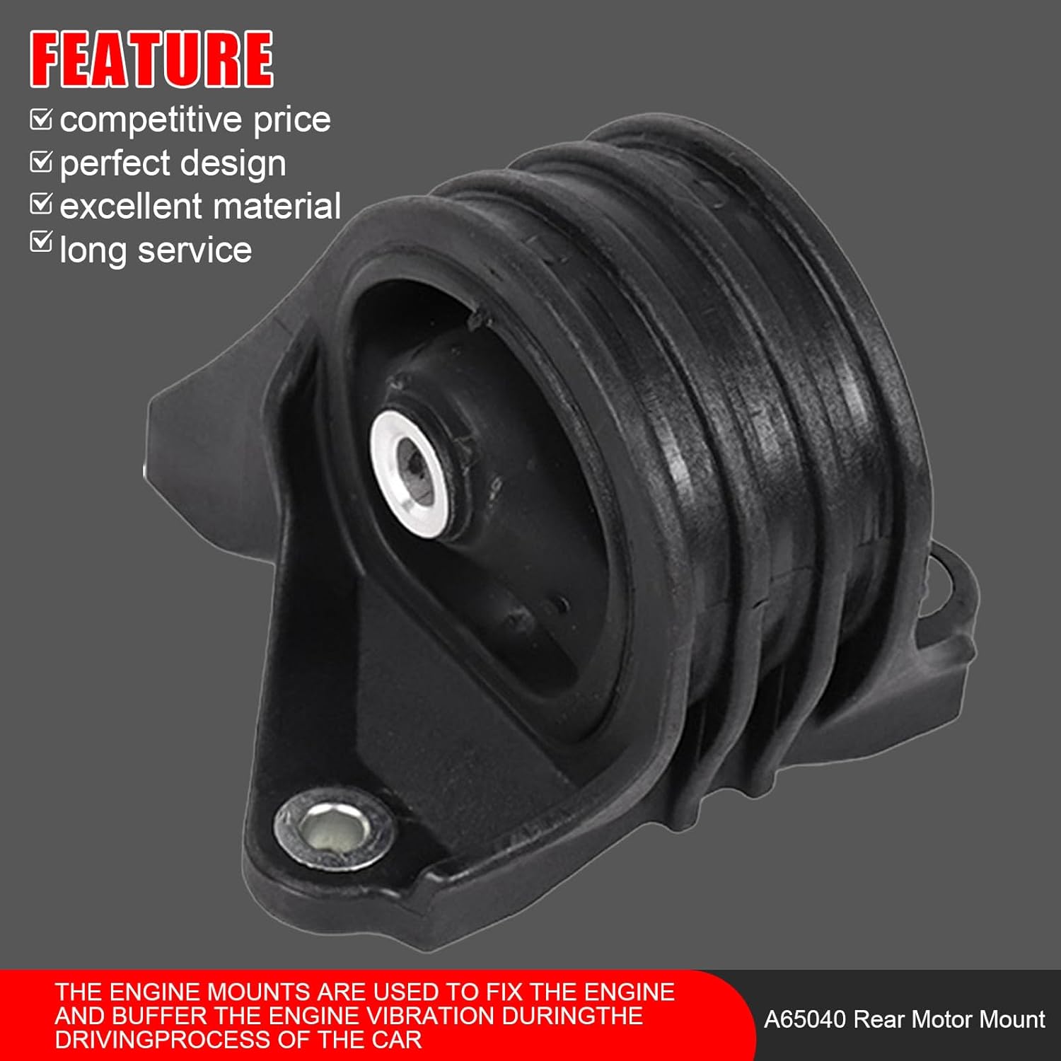 5Pcs Engine Motor Mount Set Compatible with Honda Accord 2.4L 2013 2014 2015 2016 2017 Replace # A65072 A65054 A65040 A65068 A65071