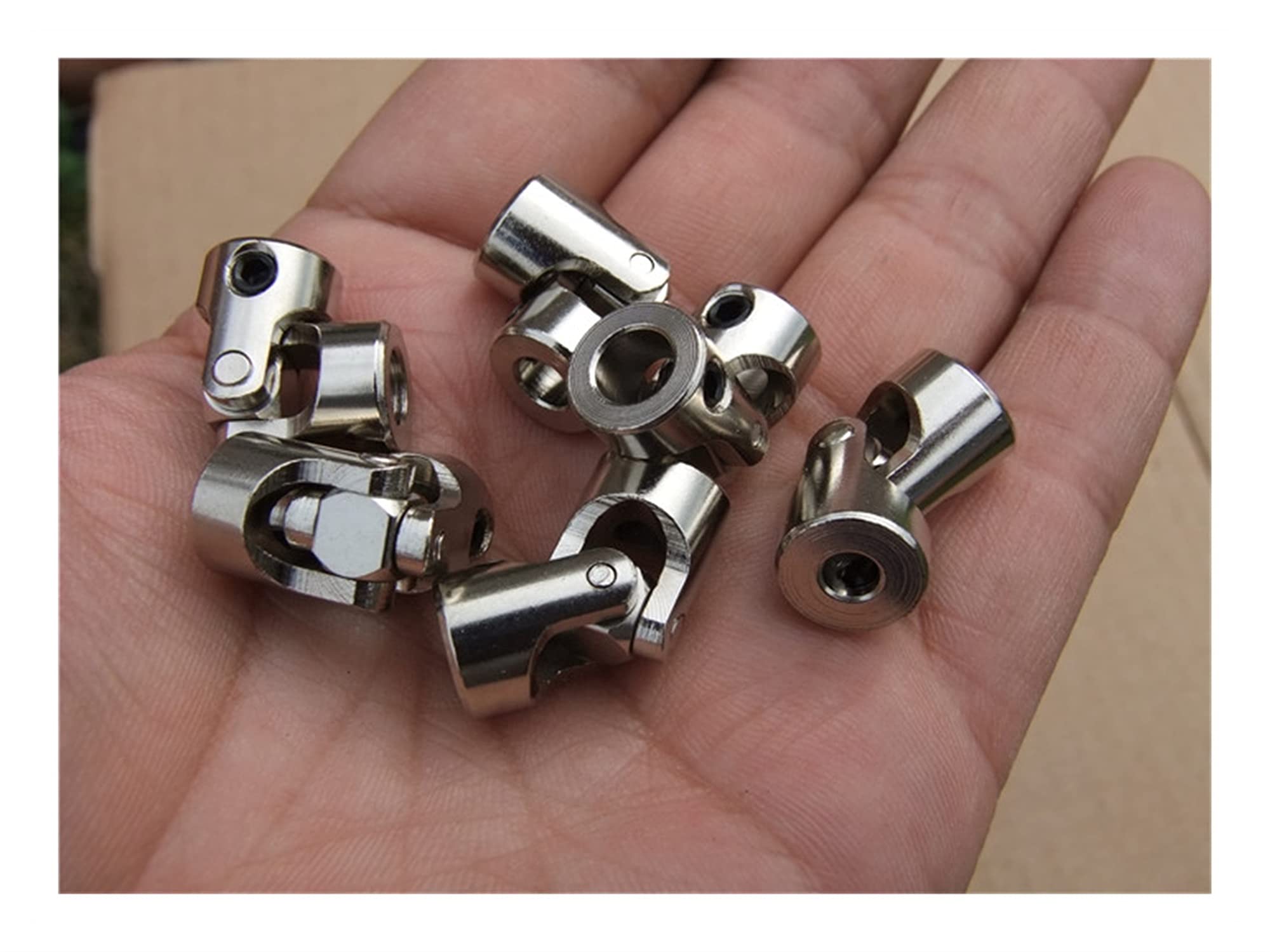 WAAZVXS Coupler 1pc Universal Coupler Joint Coupling Steel Shaft Connector