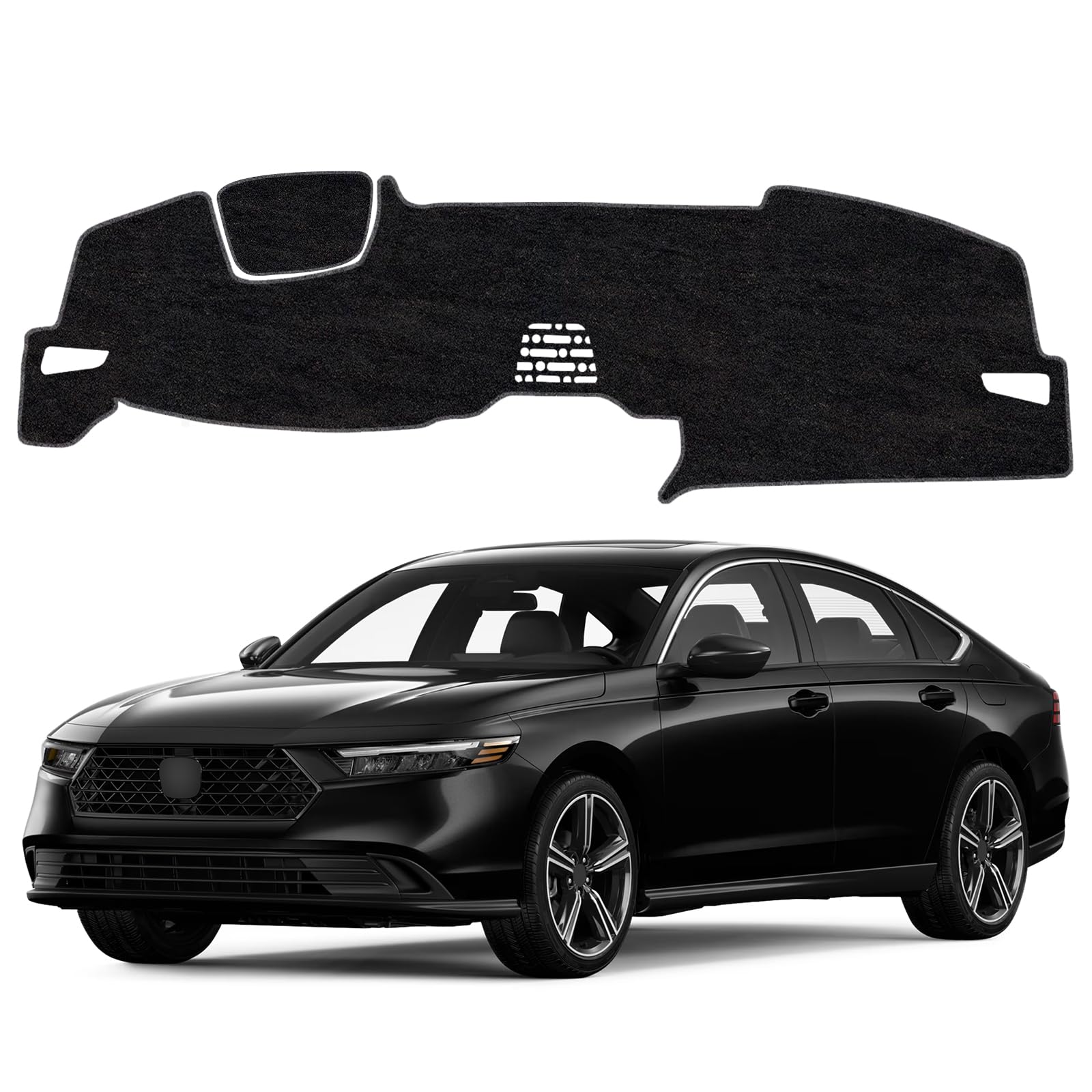 Dash Cover Mat for Honda Accord 2023 2024 2025 2026 Non-Slip Dashboard Cover Mat Sunshade UV Rays Protector Interior Accessories