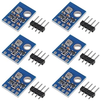 6pcs AHT20 High Precision Digital Temperature Humidity Sensor Measurement Module I2C IIC Communication DHT11 AHT10 Upgraded Version
