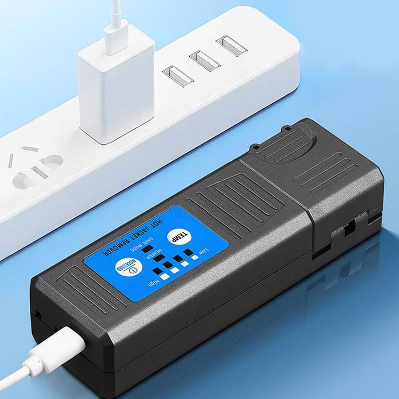 Matybobe Dénudeur Thermique à Fibre Optique, Outil Rechargeable Haute