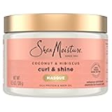 SheaMoisture Hair Mask Coconut & Hibiscus for Dry Curls Hair Mask with Shea Butter 11.5 oz