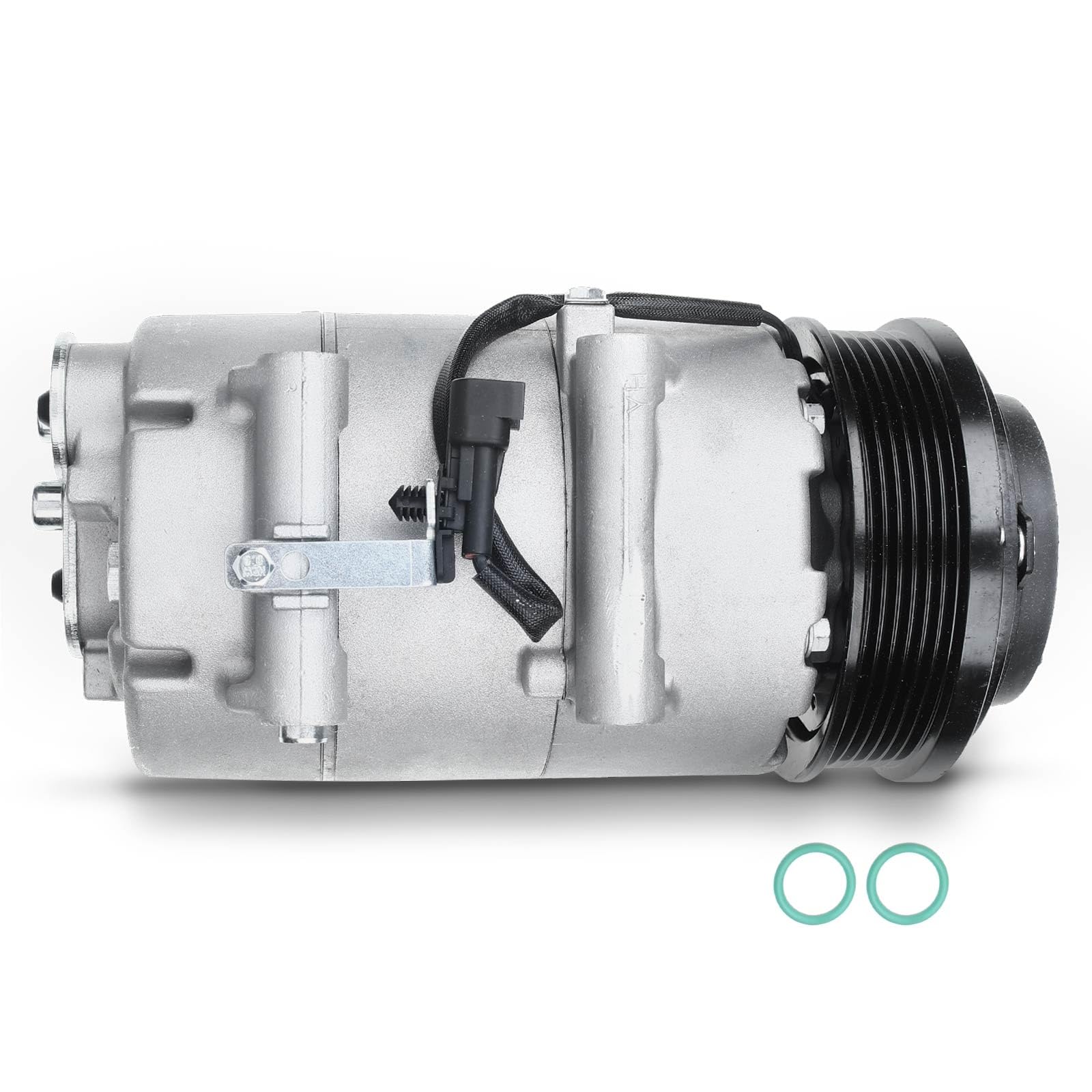 Frankberg Compresor de aire acondicionado con embrague Diesel Compatible con Focus（Sedán/Turnier) II 1.8 TDCi C-Max/Focus C-Max DM2 1.8 TDCi Replace# 1405865, aceite premezclado