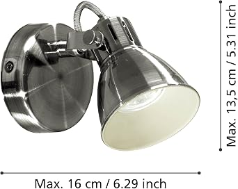 Eglo 96552 Seras Tekli Spot Aydınlatma [Enerji Sınıfı F]