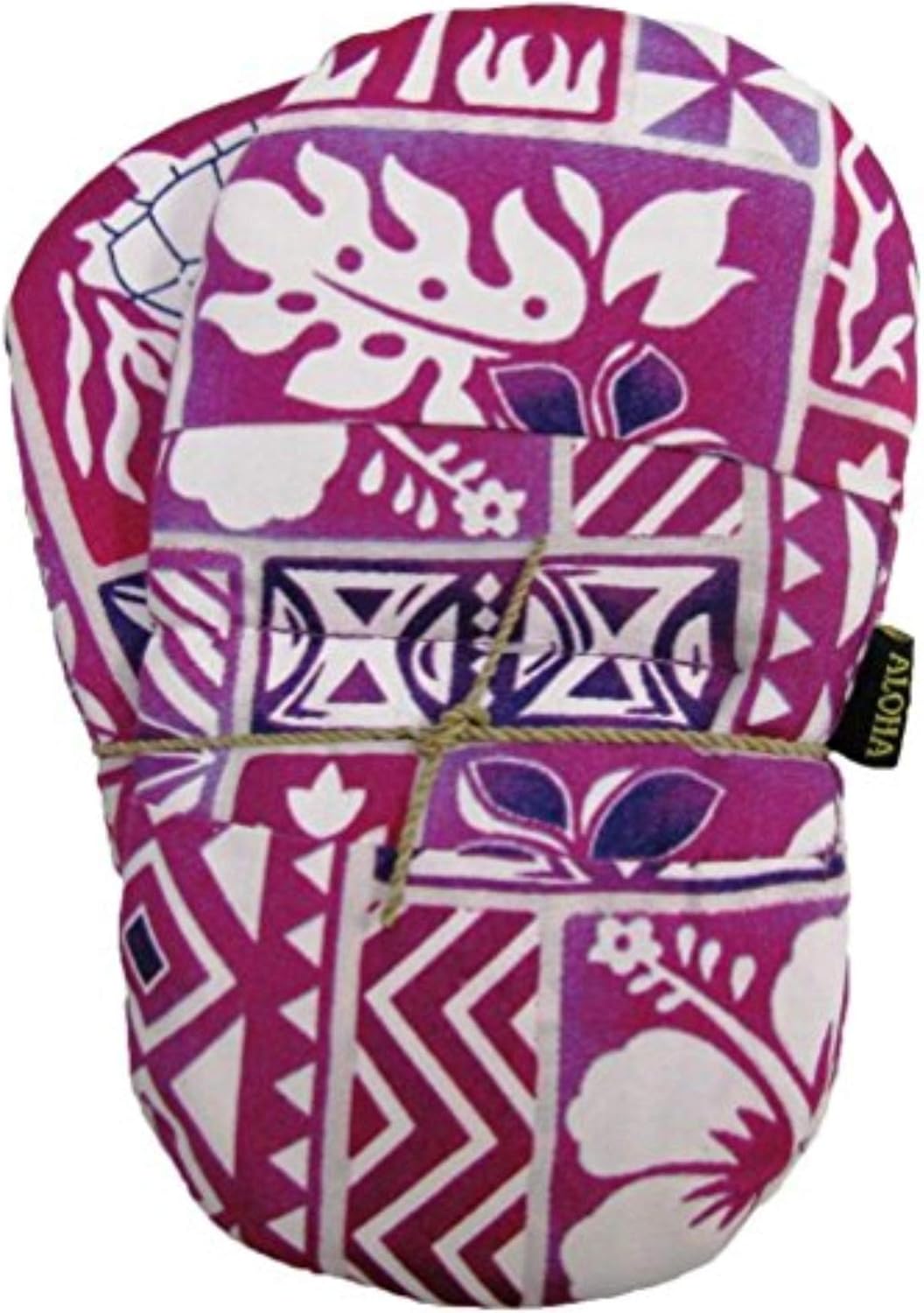 Hawaiian Maui Microwave Oven Mitts Purple 3 Sets
