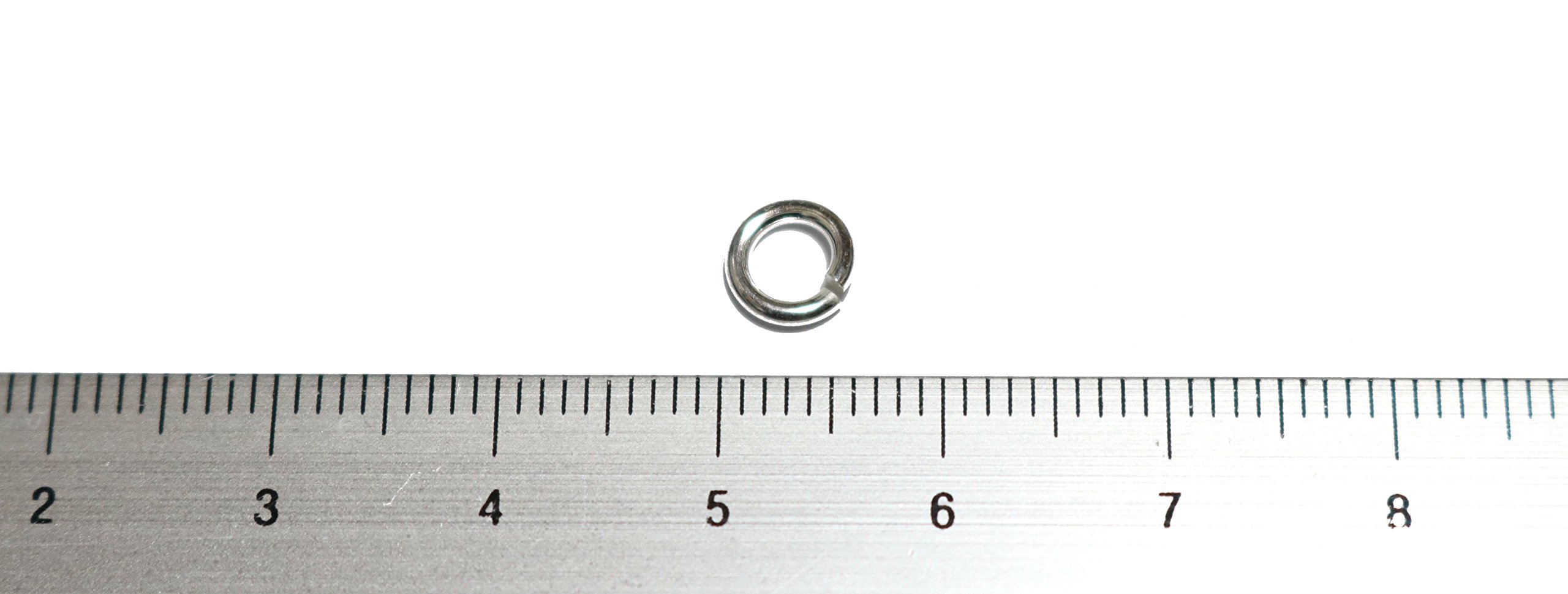 わずか❗️シルバー925丸カン直径8mm 線径1.2mm （開閉有り） Amazon | 「マ0812」 40g入(約198個) 丸カン マルカン 直径