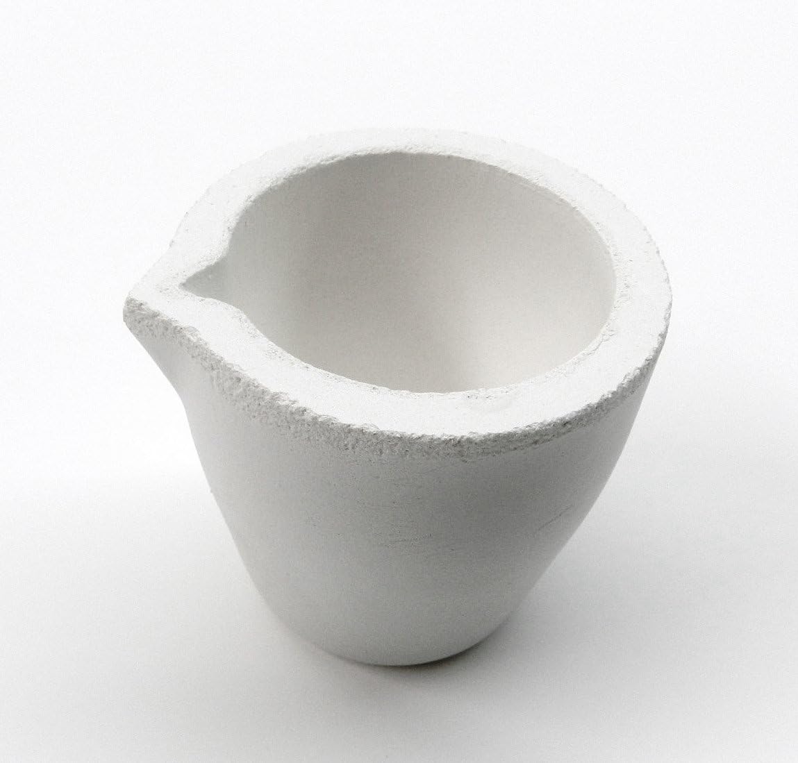 Melting Crucible for Melting Gold and Silver Silica Cup Type 500 Gram A-1 Italy