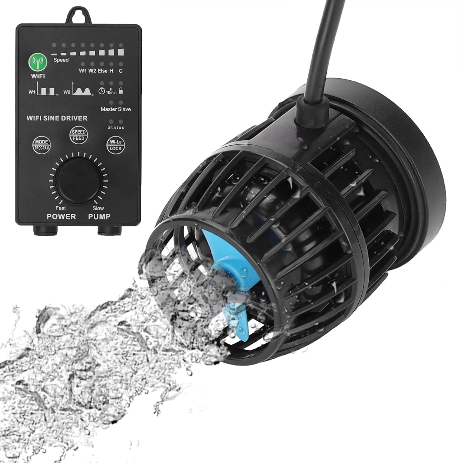 Pompa Di Flusso Per Acquario - Wave Maker 4000L/H Per Acqua Dolce E Salata - Foto 8