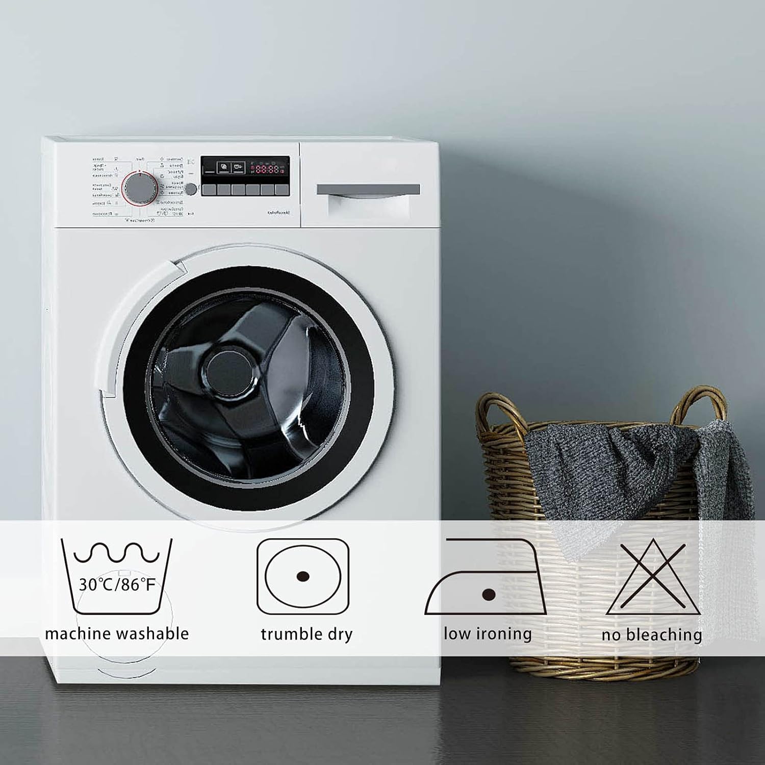 Pack 8 Linen Throw Pillow Covers Set Cushion Case for Sofa Bedroom Car, Blank for HTV Iron on Design,18x18 Inch - Image 7