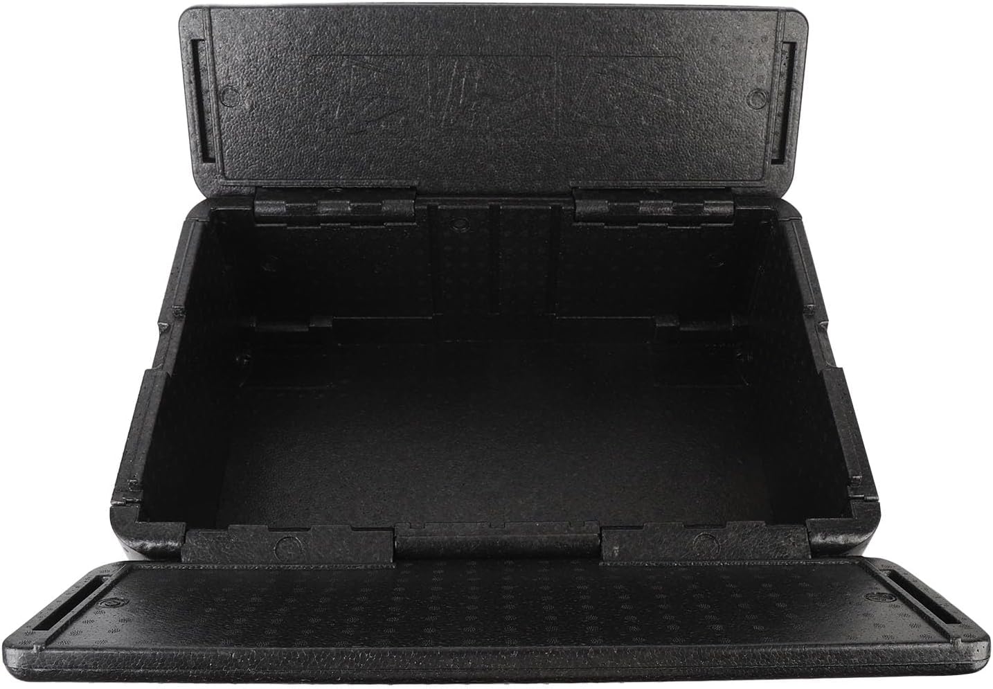Dan&Dre 60L Large Insulated Food Box, Premium Insulation Performance, Foldable and Portable EPP Material, Versatile for Outdoor Camping, Picnic, Beach Trips (Black)