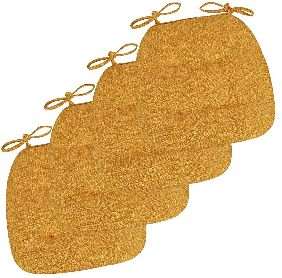 Coussin de chaise de salle à manger en U galette assise bureau 41x43 cm