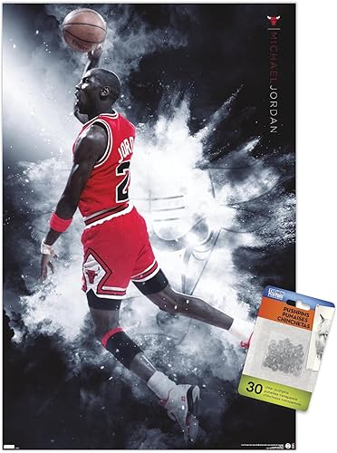 Miniatura 7 de Michael Jordan - Póster de pared con alfileres