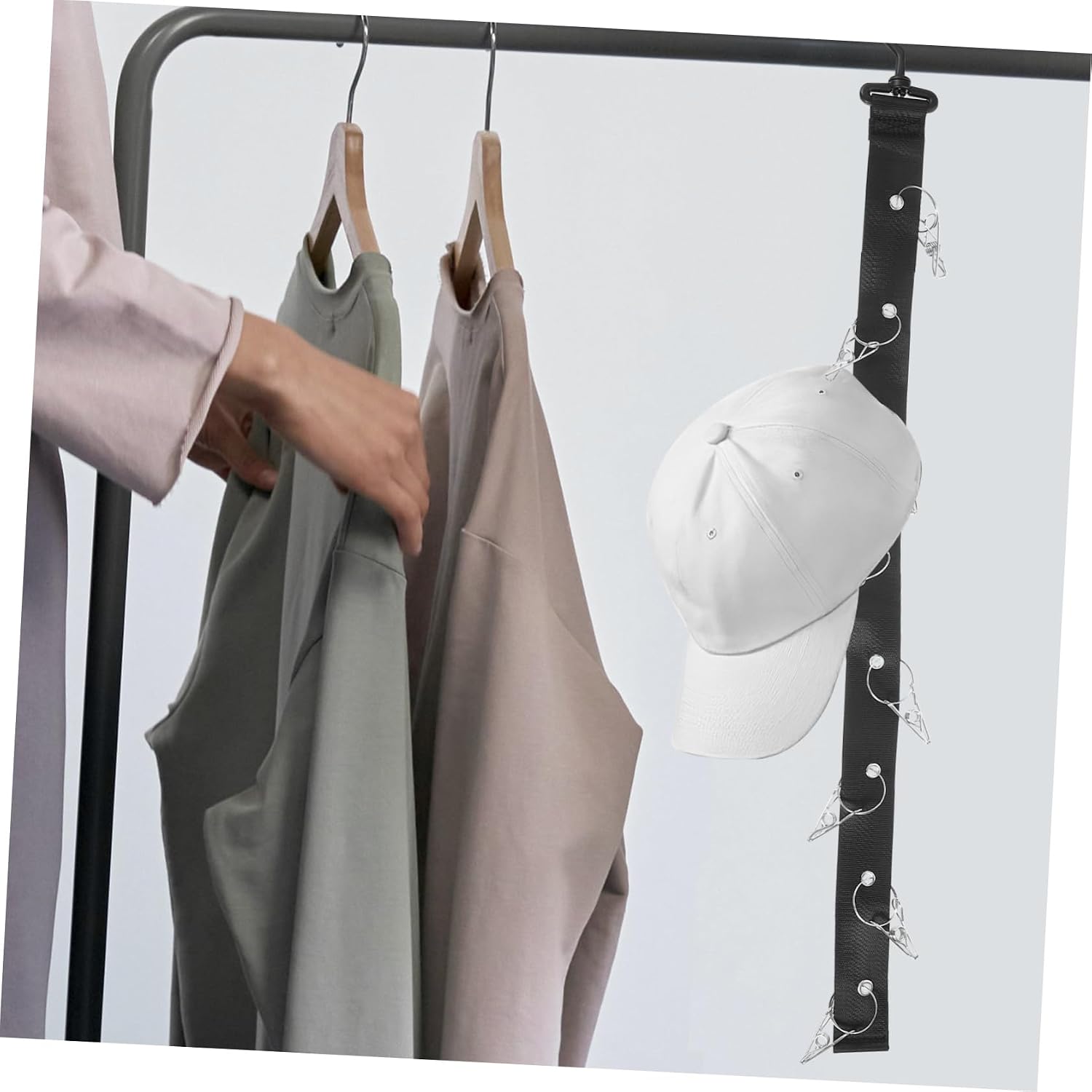 2pcs Hockey Drying Rack Hockey Equipment Storage Portable Sports Organizer Hanging Straps Dryer Rack for Gear and Outdoor Camping image 5