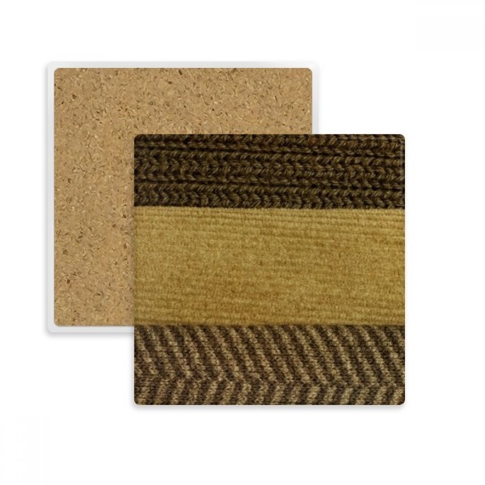 Dessous de verre carré en pierre marron lot de 2 idée cadeau maison
