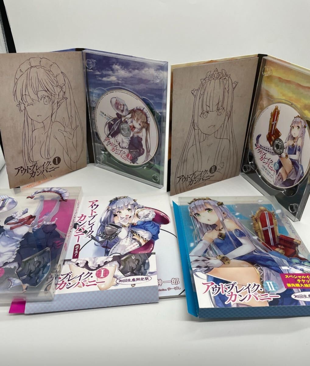 アウトブレイク・カンパニー Blu-ray 初回生産限定版 全6巻セット DVD 