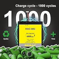 Vista 3 de HAC-003 Battery,4600mAh Replacement Battery for Switch 2017 Game Console HAC-001 HAC-A-BPHAT-C0 HAC-S-JP with Repair Tool Kit