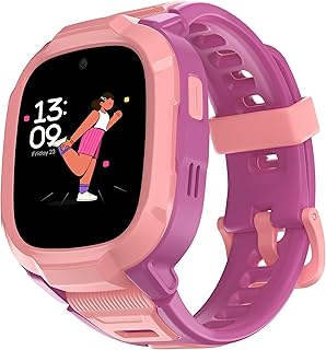 Noise Junior Explorer 2 Smart Watch for Kids with 4G SIM Compatible, 2-Way Video & Voice Calling, Geofencing, Real Time Location Monitoring via Google Maps, IP68, SOS Emergency Alerts (Power Pixel)