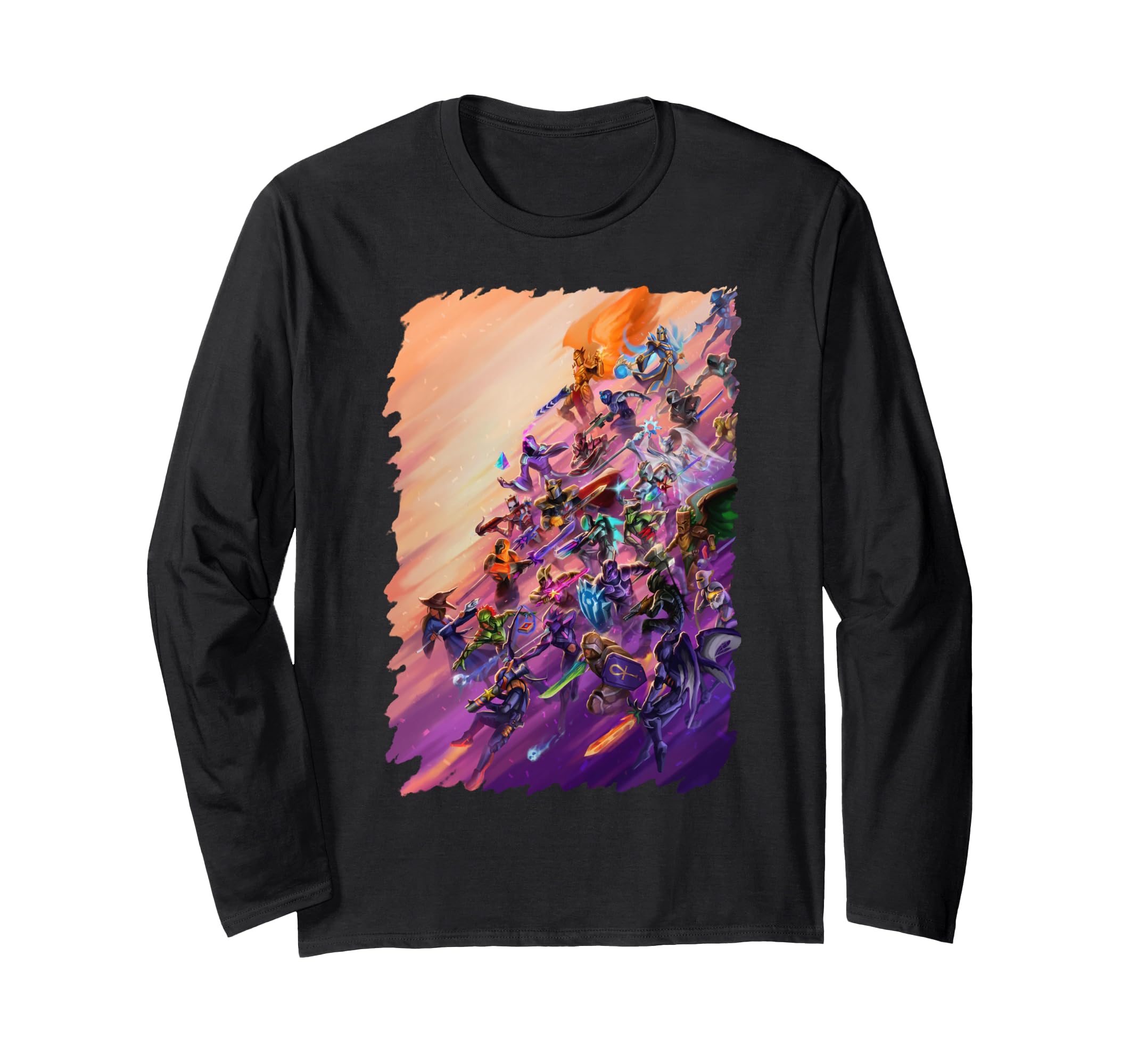 Heroes of Terraria Long Sleeve T-Shirt