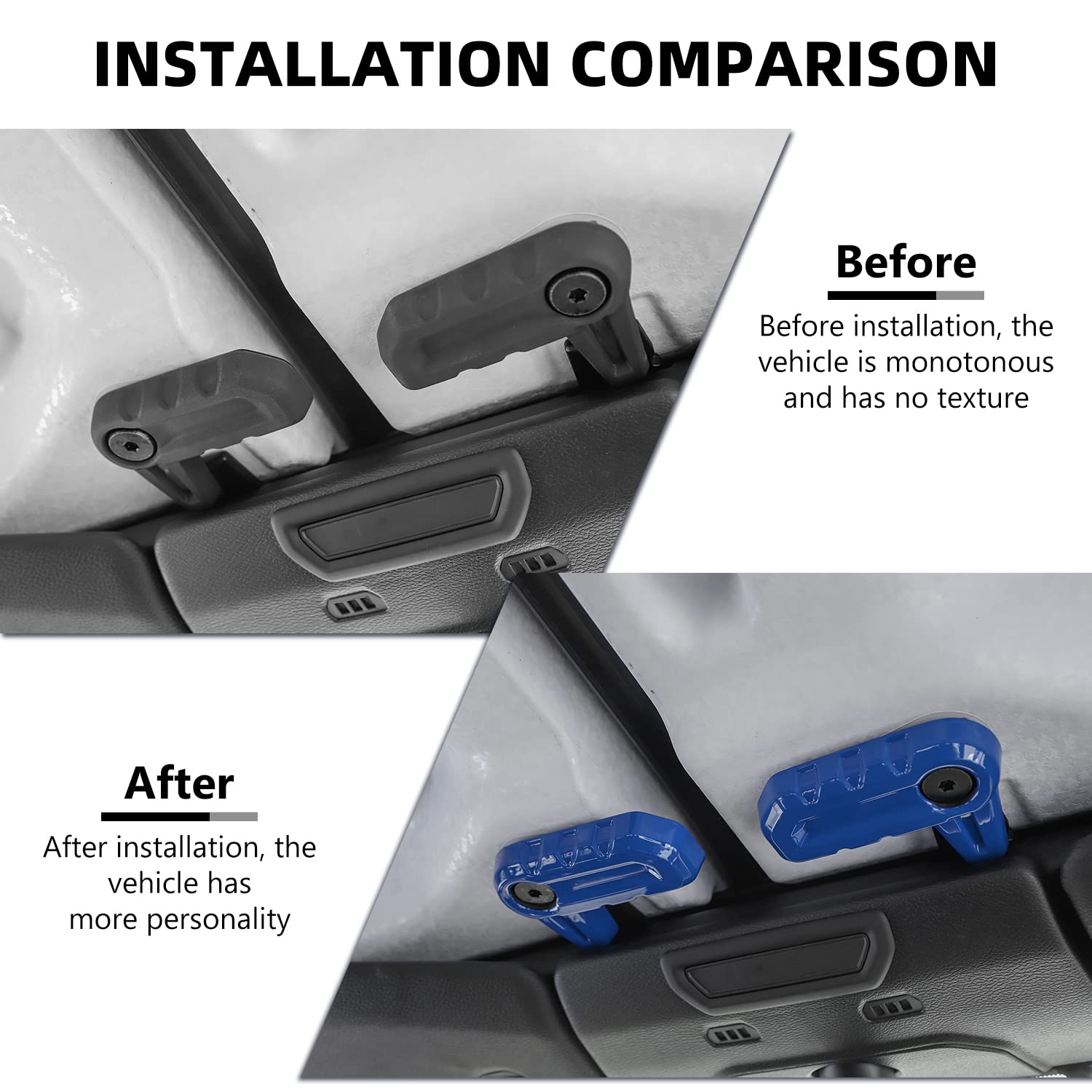 Amazon.com: RAZPOY for JL 6PCS Freedom Panel Latch Trim Hardtop