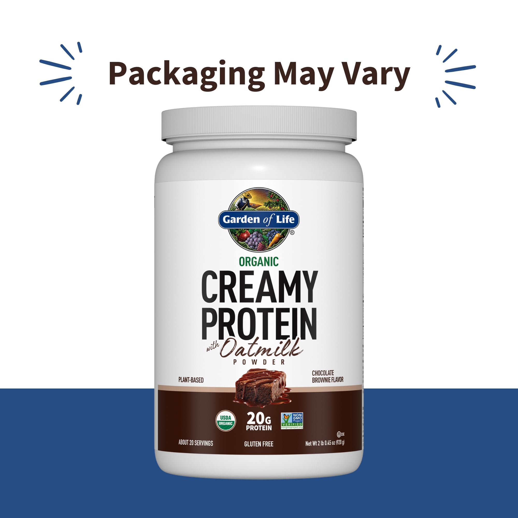 Amazon.com: Garden of Life Creamy Plant Protein + Oat Milk Powder
