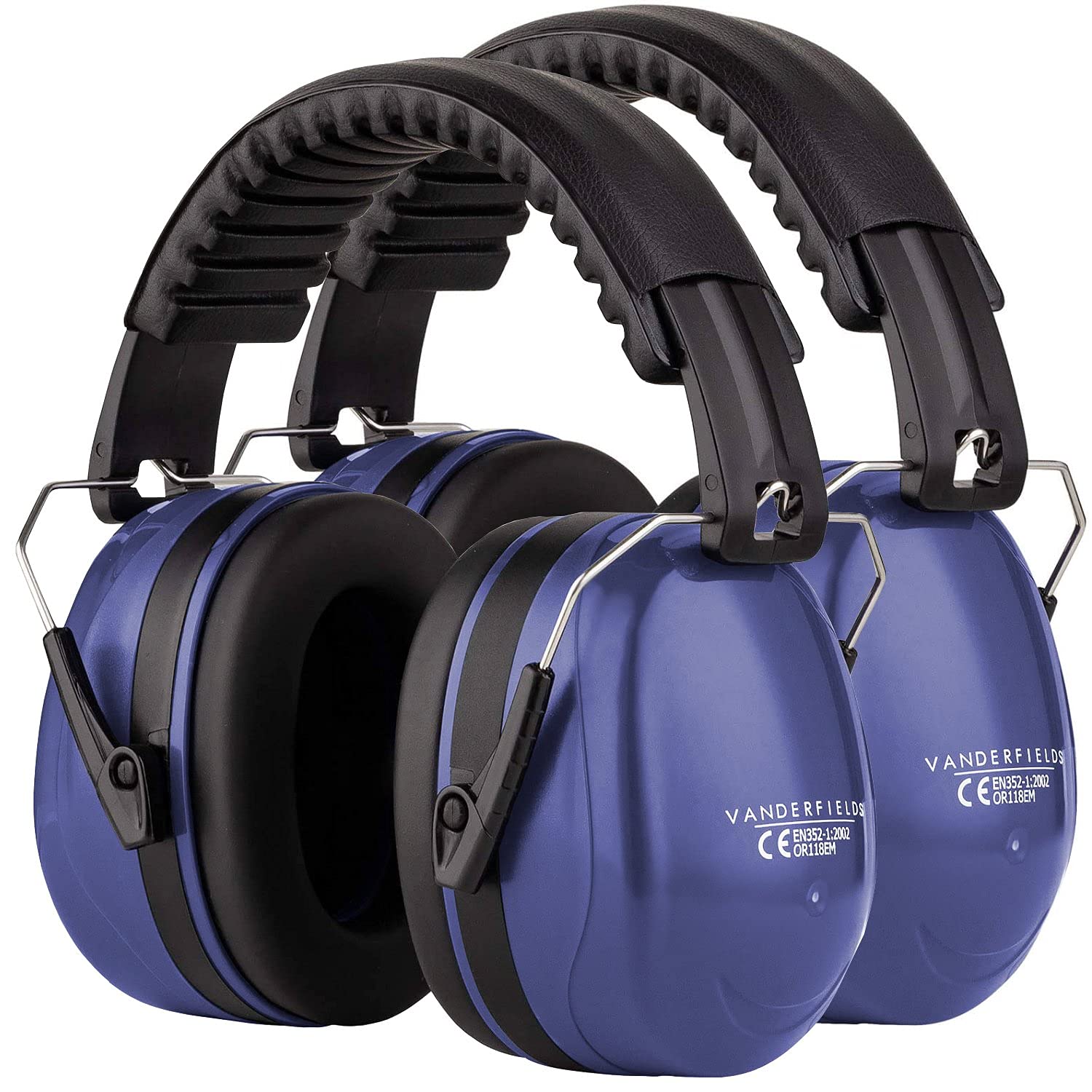 Vanderfields Premium Ear Defenders, Hearing Protection Earmuffs