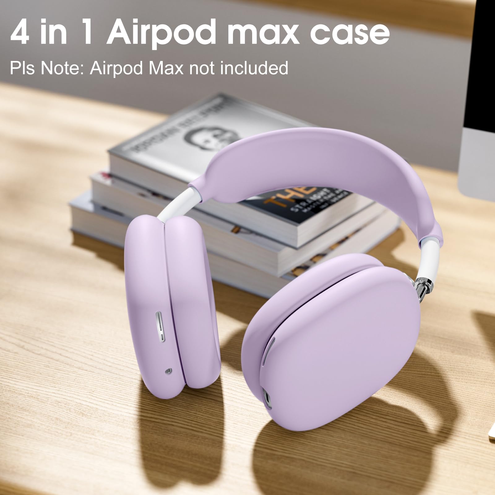 Apple AirPods Max パープル ケース付き Apple AirPods Max パープル ケース付き Apple AirPods Max パープル