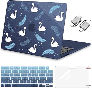 MOSISO Compatible with MacBook Air 13 inch Case M5 M4 M3 M2 2026-2022