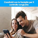 AGSHOME Allarme Casa Senza Fili 15 Pezzi, Sistema Allarme Casa Fai da Te con Wi-Fi & Notifiche App, Include Sirena, 10 Sensori, 2 Telecomandi, 1 Sensore di Movimento, 1 Tastiera, Compatibile con Alexa - 10