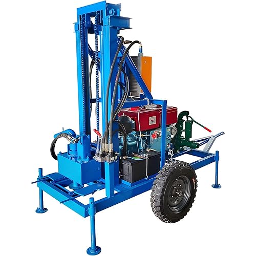 Deep Hole Drilling Machine for Water Well, Heavy Duty Drilling Equipment for Construction & Mining, High Efficiency & Durable Borehole Drill Rig