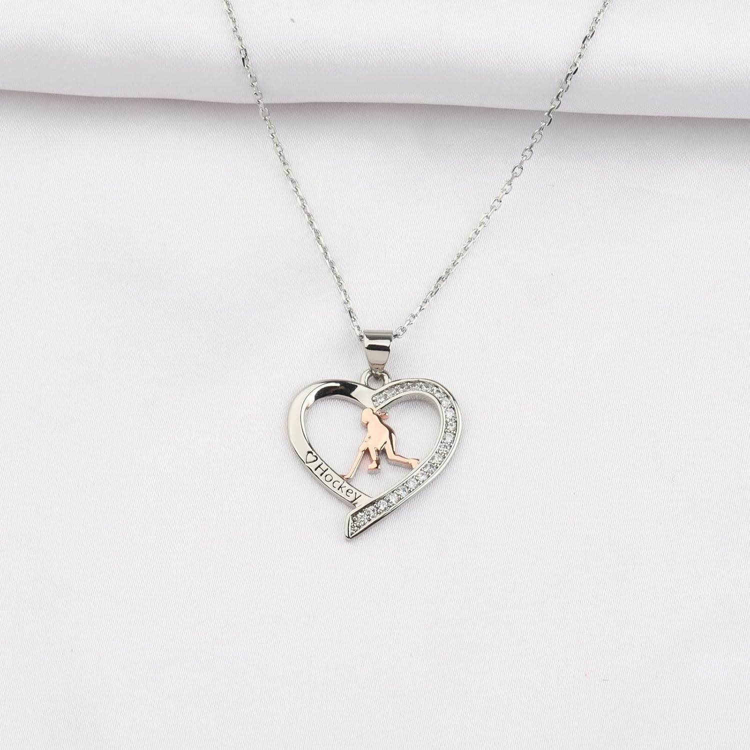 BNQL Hockey Necklace - Men, Women Ice Hockey Jewelry Gift - Image 2