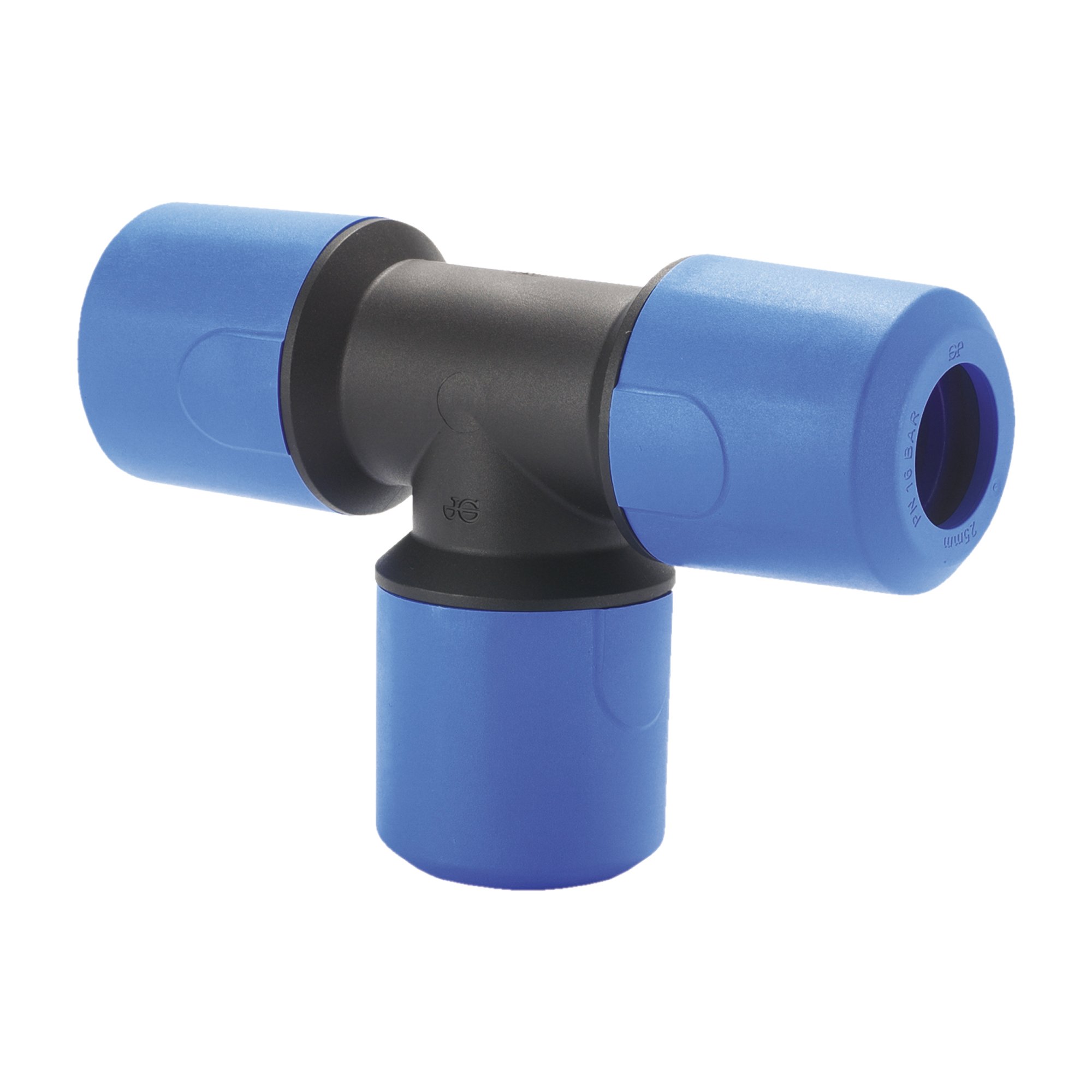 JG Speedfit UG201B Equal Tee, Blue, 20 mm