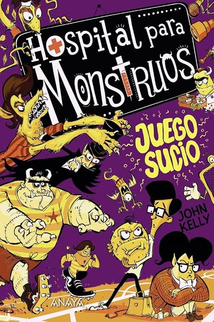 Portada de Hospital para monstruos 4: juego sucio