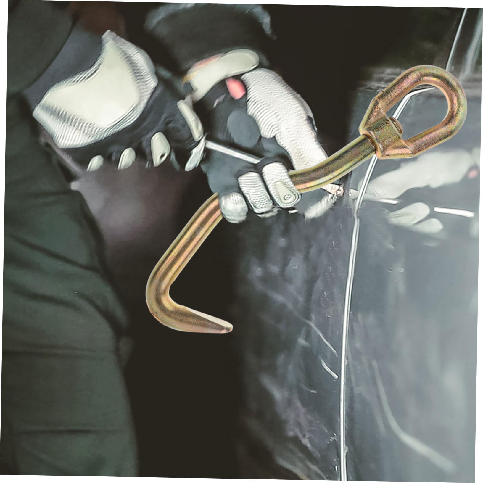 Gatuida Outil de Débosselage en Acier pour Calibrer la Tôle pour Carrosserie Automobile Pince de Redressage Rapide de Serpent