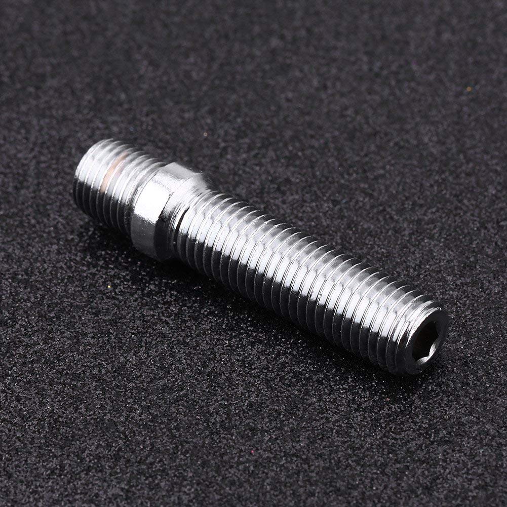 Perno de ruedas, 20 unids 57 mm Rueda extendida Perno de conversión 12x1.5 a 12x1.5 Adaptador de tornillo