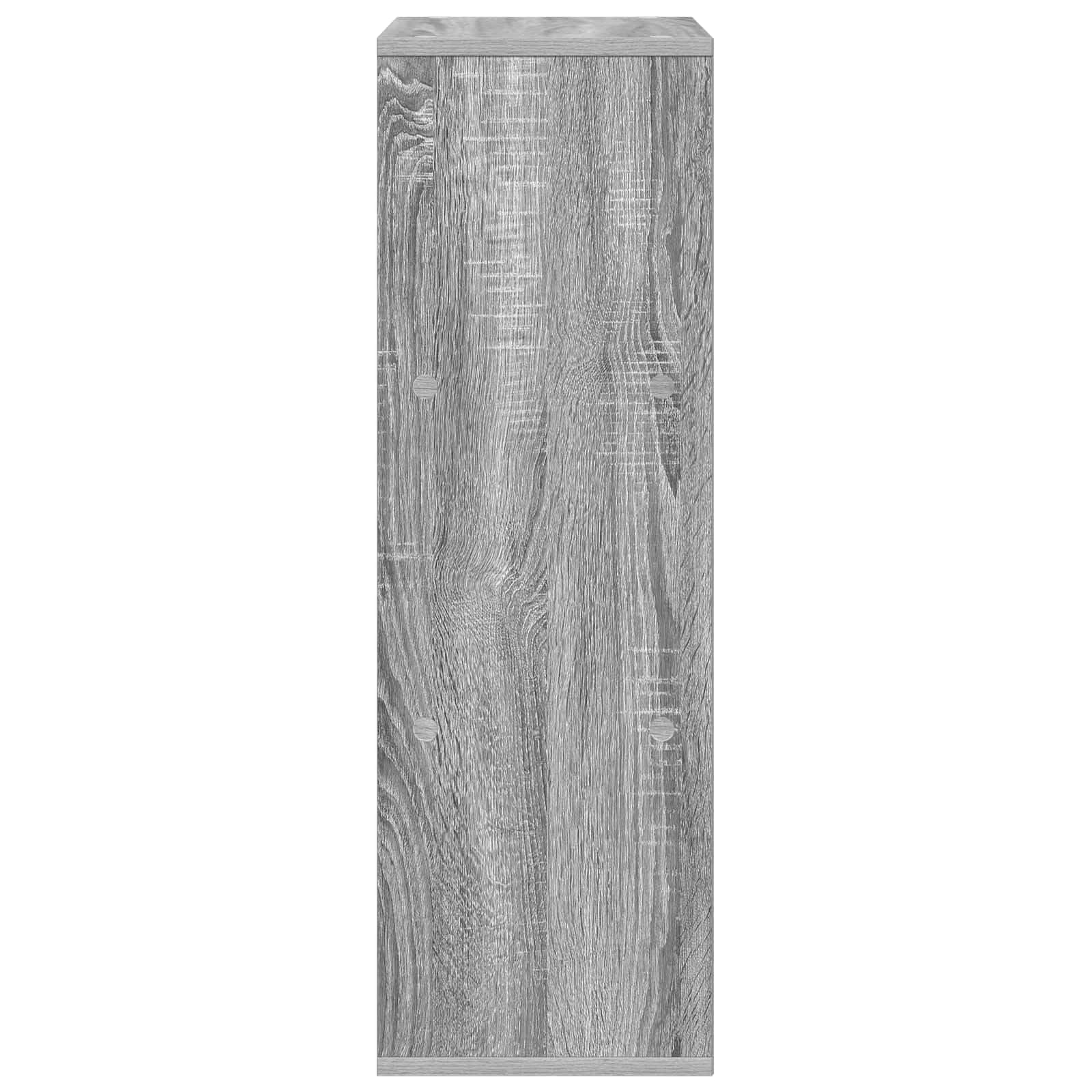 Sonoma komoda z 3 szufladami, szara, 30,5 x 27 x 84,5 cm, uniwersalna komoda do salonu, jadalni, korytarza i biura, z miejscem do przechowywania, półką i stabilnym materiałem drewnopochodnym