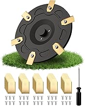 For Segway Navimow i105E/i108E/i205 AWD/i208 AWD/i110E: Yivy Upgraded Version 1x Blade Holder Disc + 30 Blades, Blade Holder Disc & Turntable for Robot Lawnmower